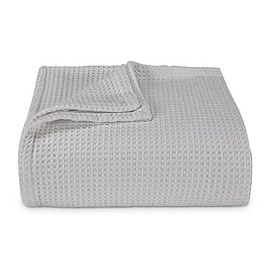 Vera Wang&reg; Waffleweave Full/Queen Blanket. View a larger version of this product image.