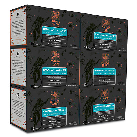 Alternate image 1 for Copper Moon® Coffee Hawaiian Hazelnut Pods for Single Serve Coffee Makers 72-Count