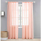 Alternate image 0 for Levtex Baby&reg; Tufted Overlay 84-Inch Window Curtain Panel in Pink