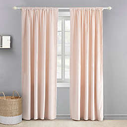Levtex Baby® Velvet 84-Inch Window Curtain Panel in Blush