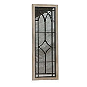 Black Box 14-Inch x 40-Inch Gated Window Mirror in Grey/Black