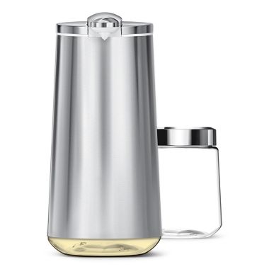 simplehuman&reg; Foam Sensor Pump Soap Dispenser in Brushed Stainless Steel. View a larger version of this product image.