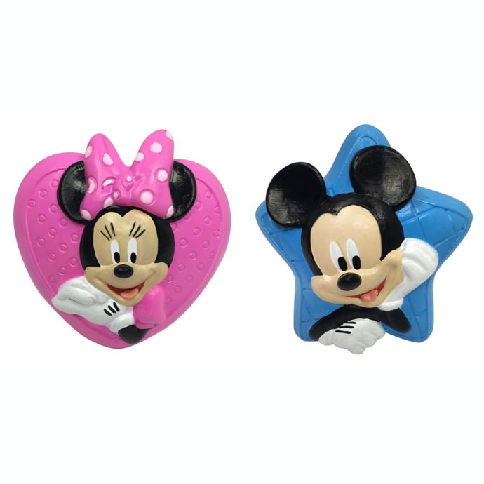 mickey and minnie bath toys