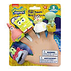 Alternate image 1 for Nickelodeon&trade; 5-Pack SpongeBob SquarePants Bath Finger Puppets