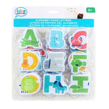 Ginsey Idea Factory 26-Piece Foam Bath Letter Set. View a larger version of this product image.
