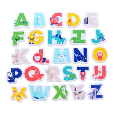 Ginsey Idea Factory 26-Piece Foam Bath Letter Set. View a larger version of this product image.