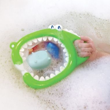 Ginsey Idea Factory 4-Piece Alligator Scoop and Bath Squirter Set. View a larger version of this product image.