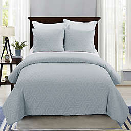 Your Lifestyle by Donna Sharp Seville 3-Piece Queen Comforter Set in Soft Blue