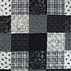 Alternate image 4 for Donna Sharp&reg; London 2-Piece Reversible Twin Quilt Set in Black