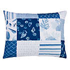 Alternate image 5 for Donna Sharp&reg; Watercolor Shells 3-Piece Reversible Queen Quilt Set in Blue