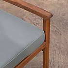 Alternate image 8 for Forest Gate&trade; Patio Wood Chair and Ottoman in Brown