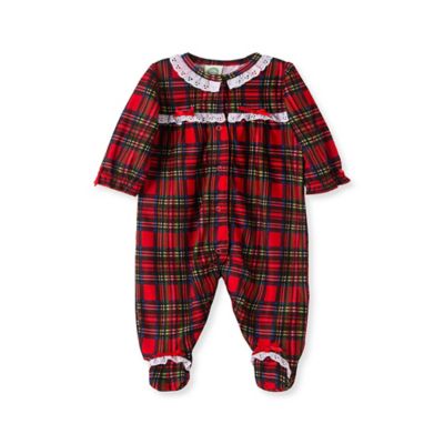 little me baby girl christmas pajamas