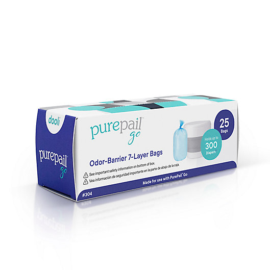 Alternate image 1 for PurePail Go™ 25-Count 7-Layer Refill Bags