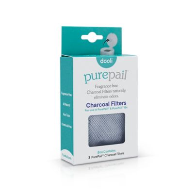 PurePail&trade; 3-Pack Charcoal Filters
