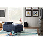 Alternate image 2 for Union Street Scanlon Twin Sofa Bed in Blue