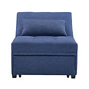 Union Street Scanlon Twin Sofa Bed in Blue