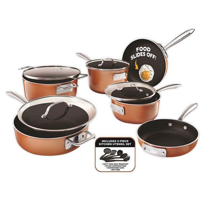 Gotham™ Steel Stackmaster Nonstick Aluminum 15-Piece ...