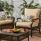 Alternate image 4 for Greendale Home Fashions 2-Piece Outdoor Deep Seat Cushions Set in Beige
