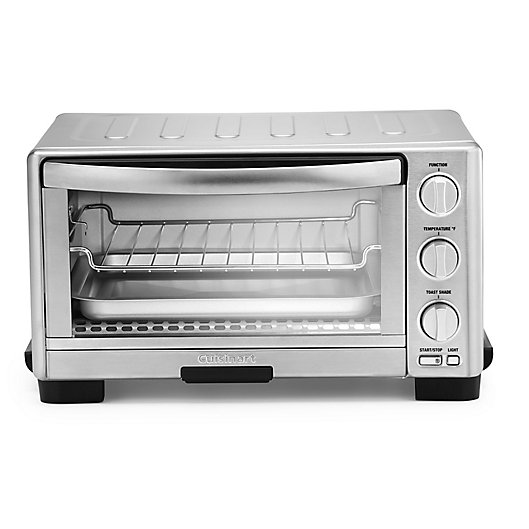 Alternate image 1 for Cuisinart Toaster Oven Broiler with Interior Light in Silver
