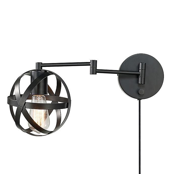 Hardwire Swing Arm Wall Sconce, Swing Arm Sconce Plug In