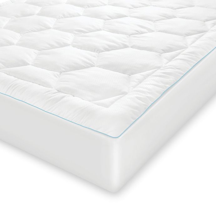 Sensorpedic Cool Fusion Gel Fiber Mattress Pad Bed Bath Beyond