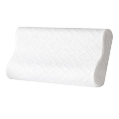 SensorPEDIC&reg; Contour Memory Foam Side/Back Pillow