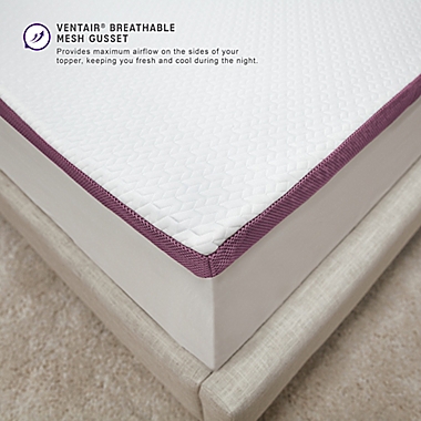 SensorPEDIC 2-Inch Advanced Cool Transcend Memory Foam Full Mattress Topper. View a larger version of this product image.