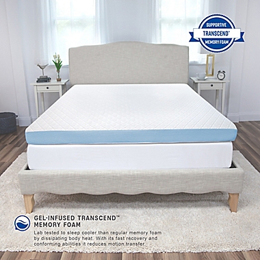 SensorPEDIC&reg; 4-Inch Supreme Cooling King Bed Topper. View a larger version of this product image.