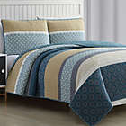 Alternate image 0 for Alexis 2-Piece Twin Quilt Set in Blue