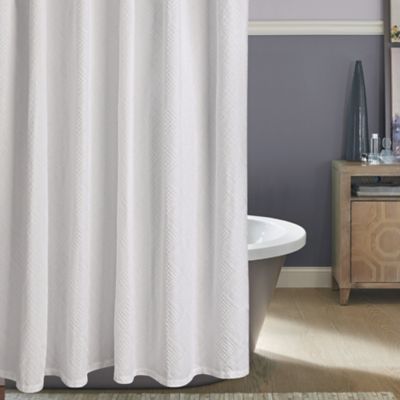 Diamond Matelassé Shower Curtain Bed, 144 Inch Shower Curtain Liner