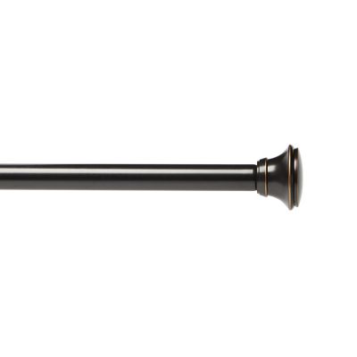 Umbra&reg; Cafe 28 to 48-Inch Adjustable Curtain Rod in Bronze