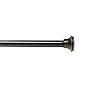 Umbra&reg; Cafe 28 to 48-Inch Adjustable Curtain Rod in Bronze