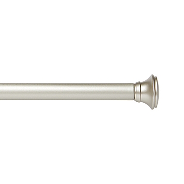 Umbra&reg; Cafe 3/4-Inch Wide 28 to 48-Inch Adjustable Curtain Rod in Nickel. View a larger version of this product image.