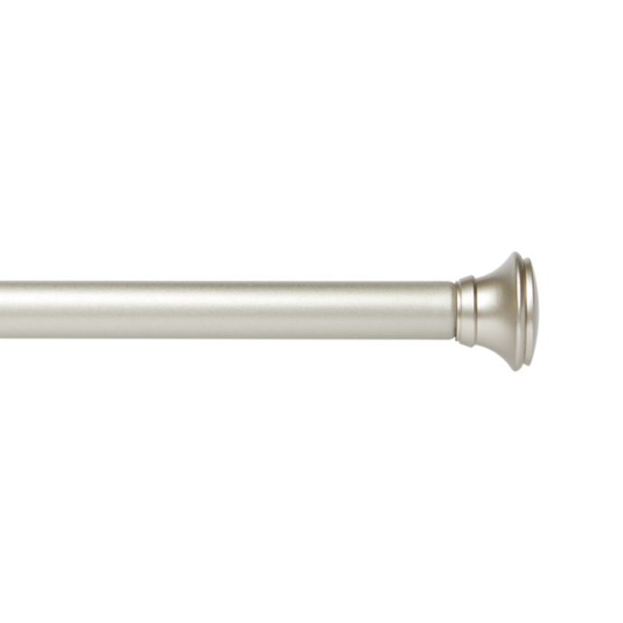 Umbra® Cafe Adjustable Curtain Rod in Nickel Bed Bath and Beyond Canada