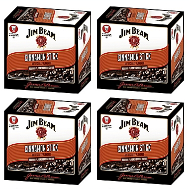 Jim Beam&reg; Cinnamon Stick Bourbon Flavored Coffee for Single Serve Coffee Makers 72-Count. View a larger version of this product image.