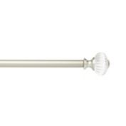 Umbra&reg; Cafe Doorknob 18 to 28-Inch Adjustable Curtain Rod in Nickel