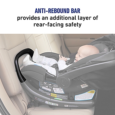 Graco&reg; SnugRide&reg; SnugFit&trade; 35 LX Infant Car Seat in Black. View a larger version of this product image.