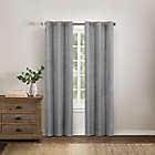 Alternate image 0 for Wamsutta&reg; Collective Asher Chambray 63-Inch Blackout Curtain Panel in Grey (Single)