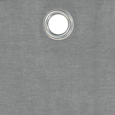 Wamsutta&reg; Collective Asher Chambray 63-Inch Blackout Curtain Panel in Grey (Single). View a larger version of this product image.