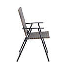 Alternate image 2 for Barrington Wicker Folding Patio Chair in Natural Brown