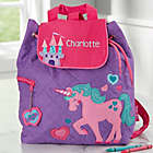 Alternate image 0 for Stephen Joseph&reg; Unicorn Embroidered Kid&#39;s Backpack in Purple