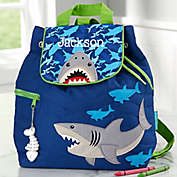 Stephen Joseph&reg; Shark Embroidered Kid&#39;s Backpack in Blue