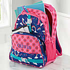 Alternate image 2 for Stephen Joseph&reg; Rainbown Embroidered Backpack in Pink