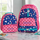 Alternate image 3 for Stephen Joseph&reg; Rainbown Embroidered Backpack in Pink