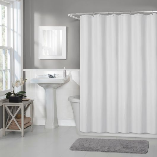 Titan 70 Inch X 72 Inch Waterproof Fabric Shower Curtain Liner Bed Bath Beyond
