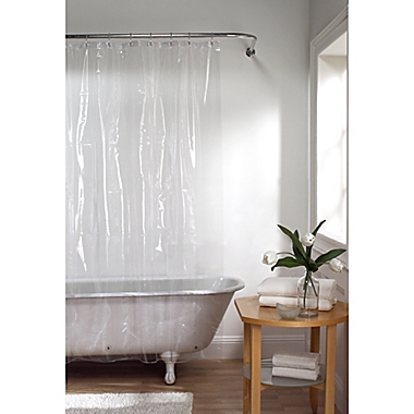 Titan Super Heavyweight Peva Shower Liner in Clear. View a larger version of this product image.