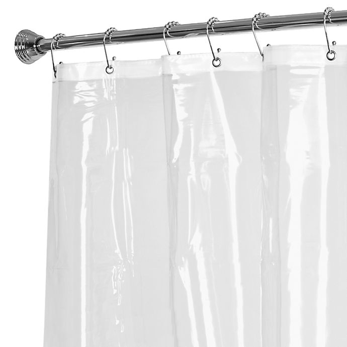 Titan Peva Clear Shower Curtain Liner, Clear Shower Curtain