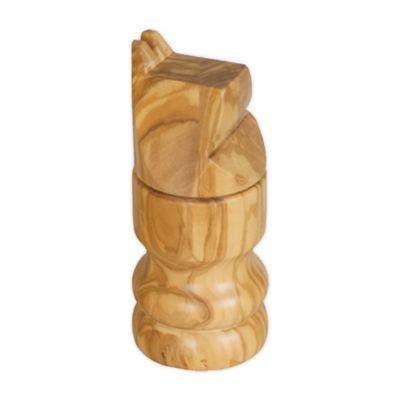 Peterson Housewares&trade; 4.7-Inch Knight Olive Wood Pepper Mill in Natural