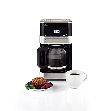 Braun&reg; BrewSense 12 Cup Drip Coffee Maker in Black. View a larger version of this product image.
