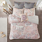 Alternate image 2 for Madison Park Isla 8-Piece Reversible California King Comforter Set in Blush